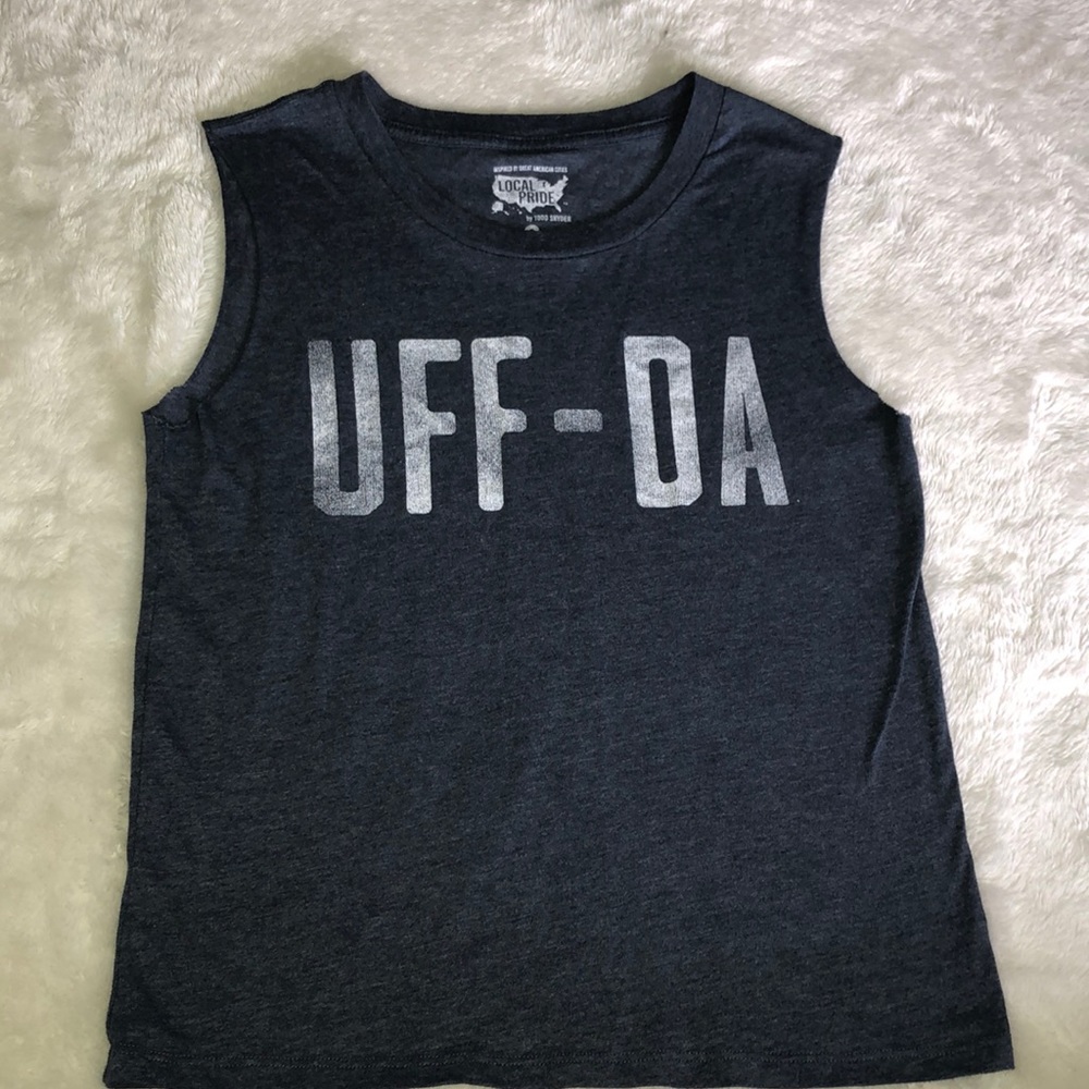 Uff da tank top